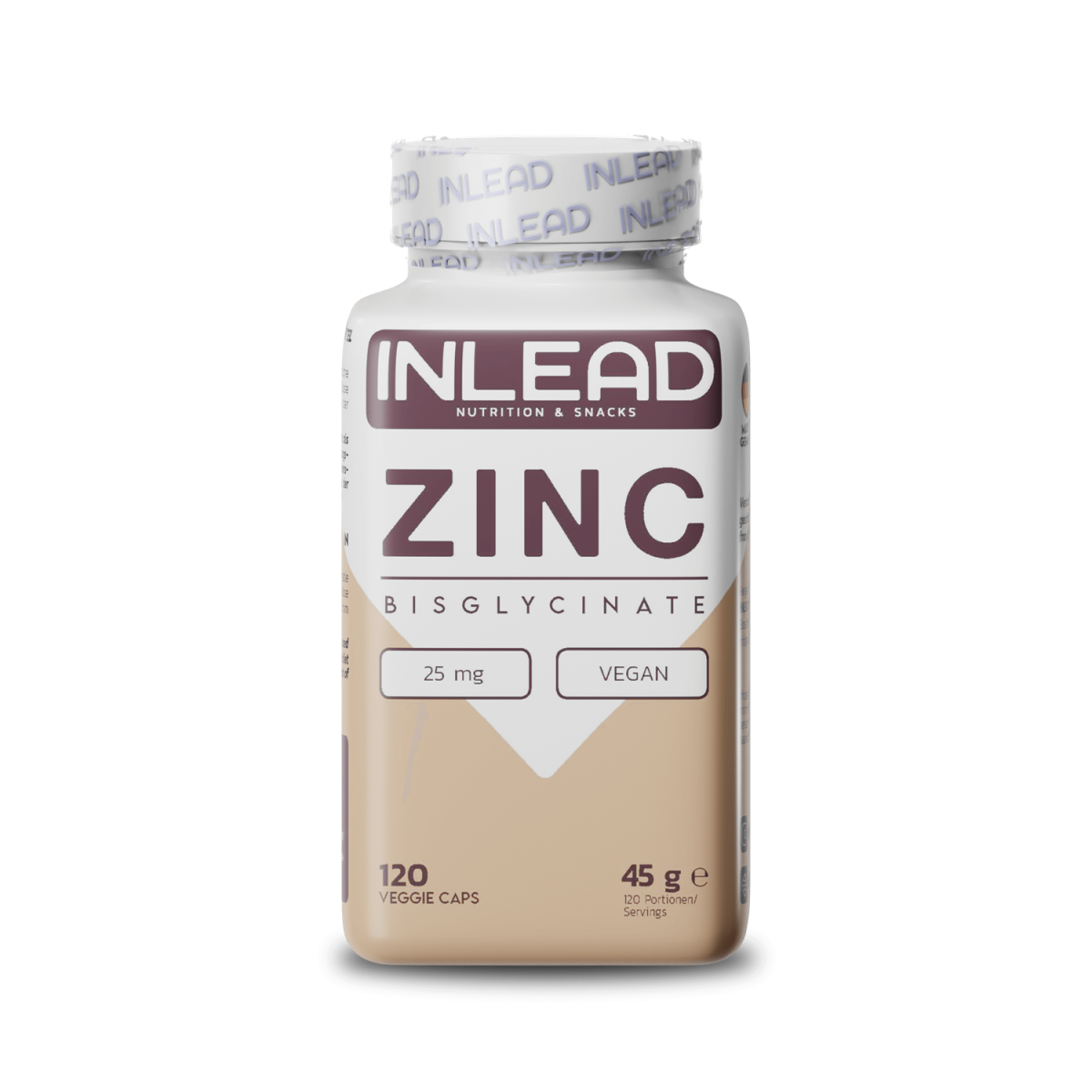 INLEAD - Zinc Bisglycinate - 120 Kapseln