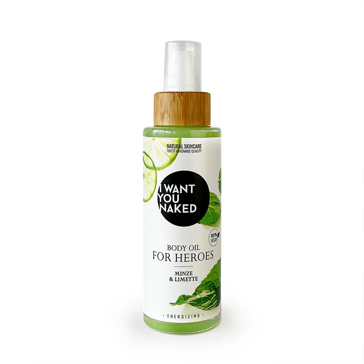 IWYN - Body Oil – For Heroes - Bio-Minze und Limette