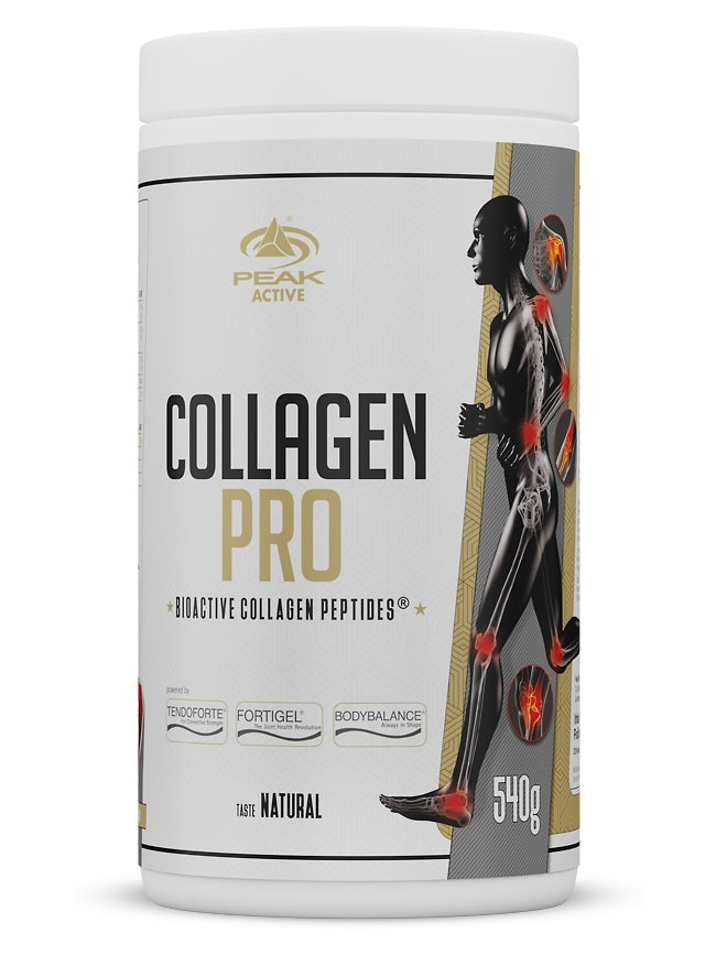 Peak Active - Collagen Pro - Vitamin C - Aspartam-, Gluten- und Laktosefrei - 540g