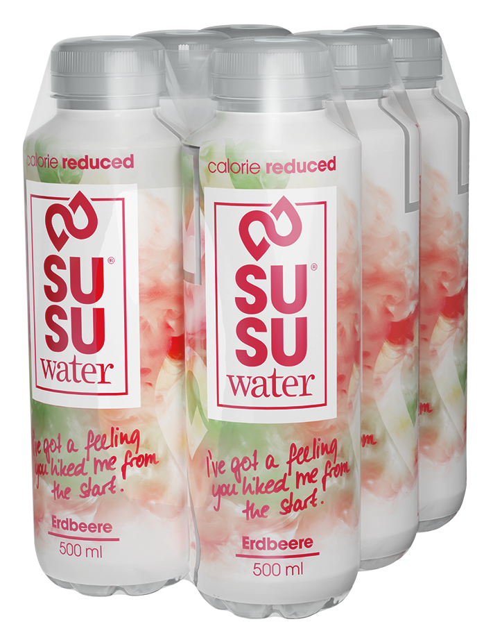SUSU Water Erdbeere
