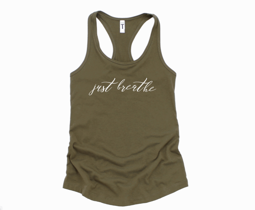 Zimmi Fit - Just Breathe Tank Top