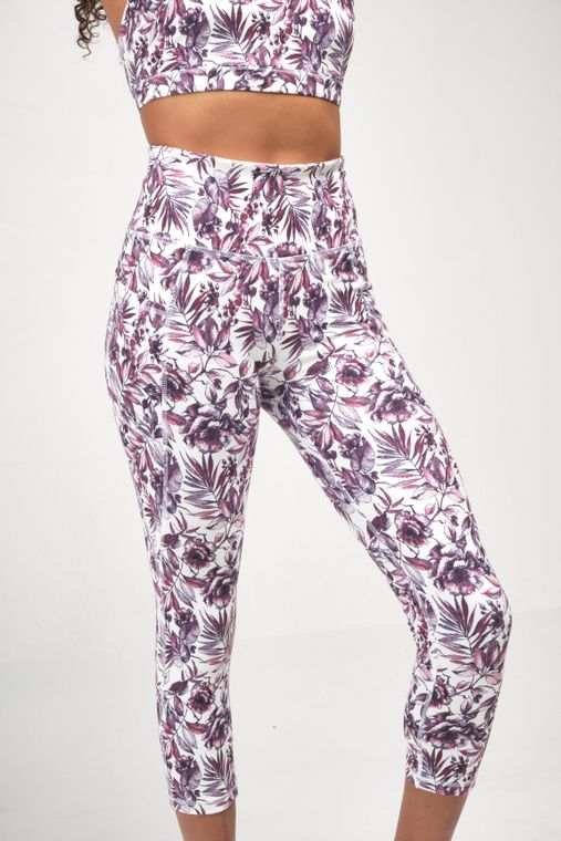 Zimmi Fit - Mulberry Capri Leggings