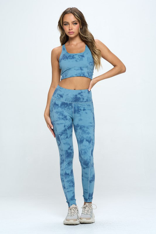 Zimmi Fit - Yoga Activewear Set - Tie Dye