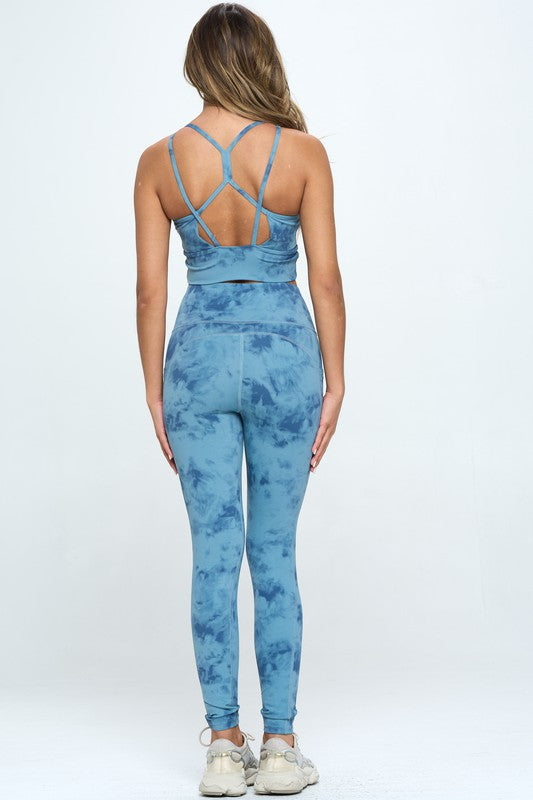 Zimmi Fit - Yoga Activewear Set - Tie Dye