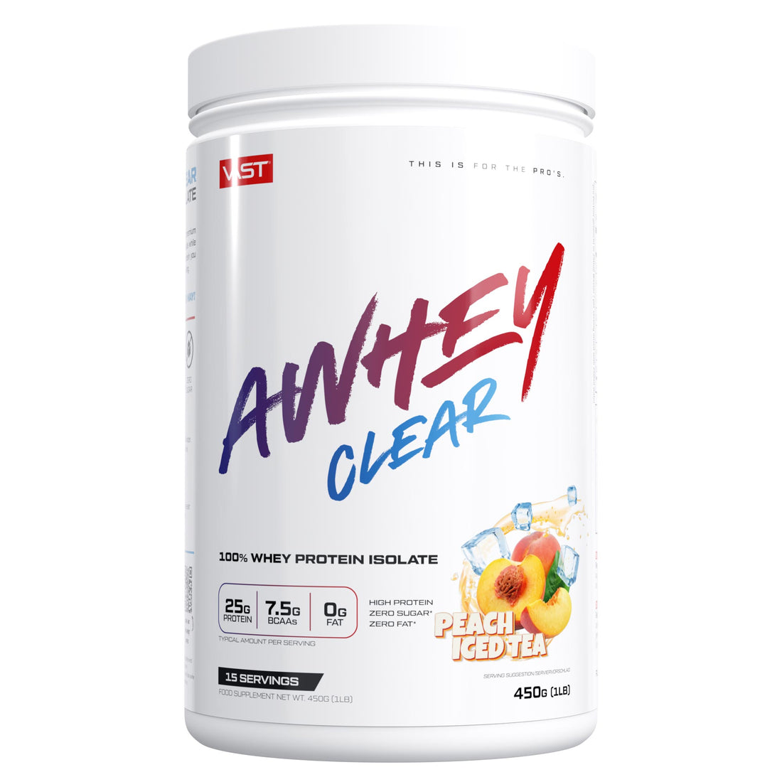 AWHEY - 100% Whey Protein Isolate - 900g