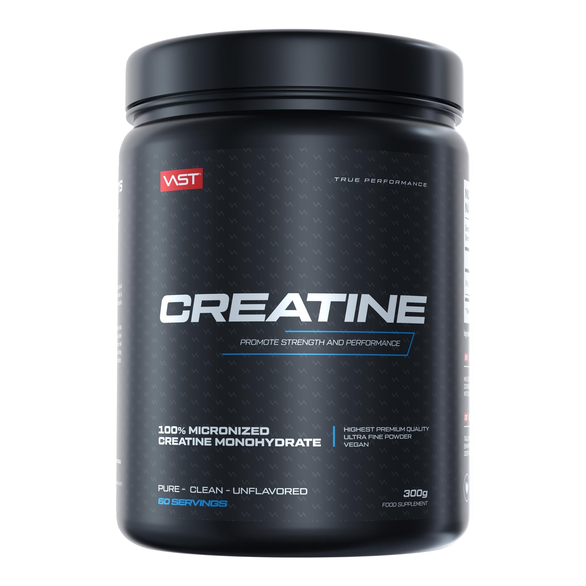 VAST SPORTS Creatine: Eine leistungsstarke, vegane Ergänzung für Sportler