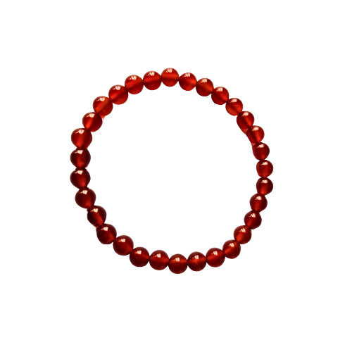 Stretcharmband mit Carnelian Steinen