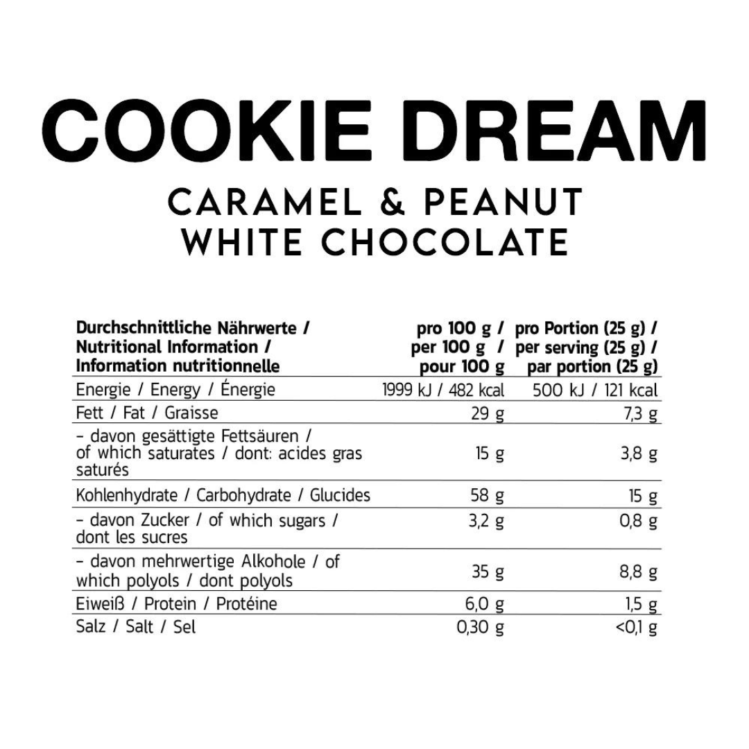 INLEAD - Cookie Dream Caramel & Peanut - 125g