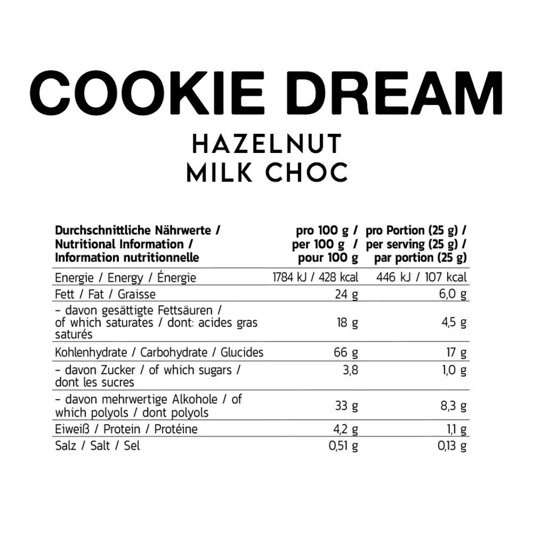 INLEAD - Cookie Dream Hazelnut - 128g
