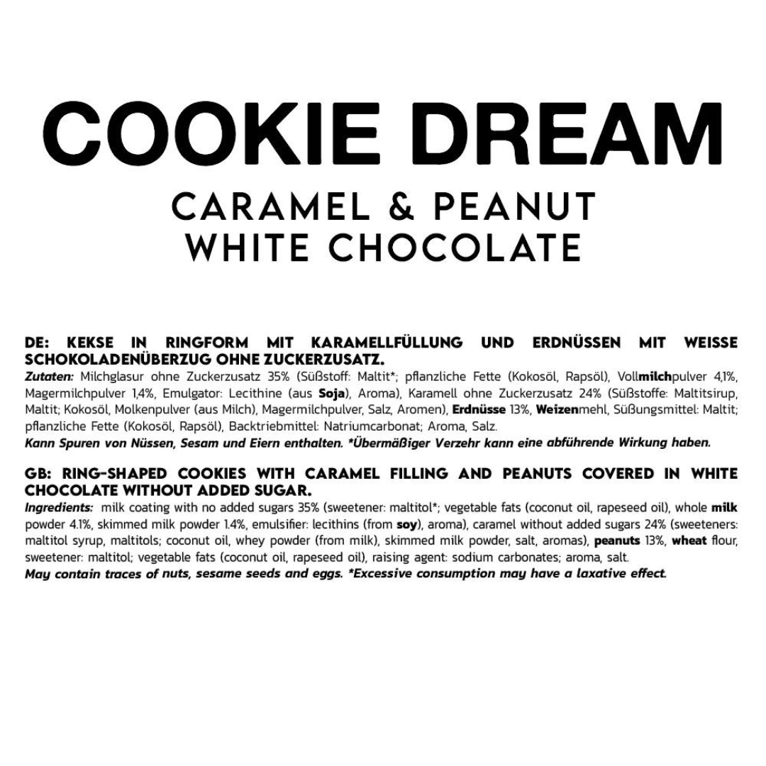 INLEAD - Cookie Dream Caramel & Peanut - 125g