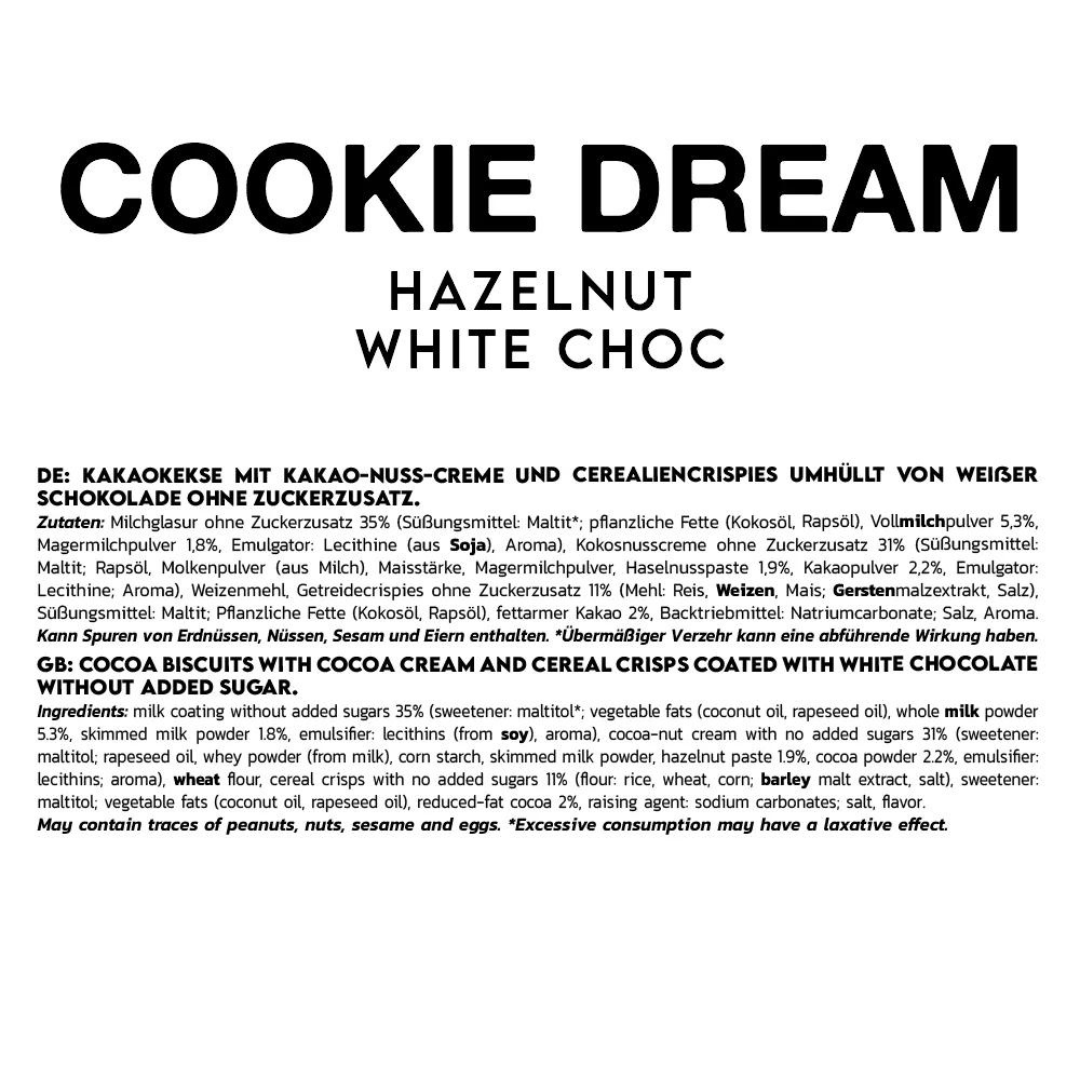 INLEAD - Cookie Dream Hazelnut - 128g