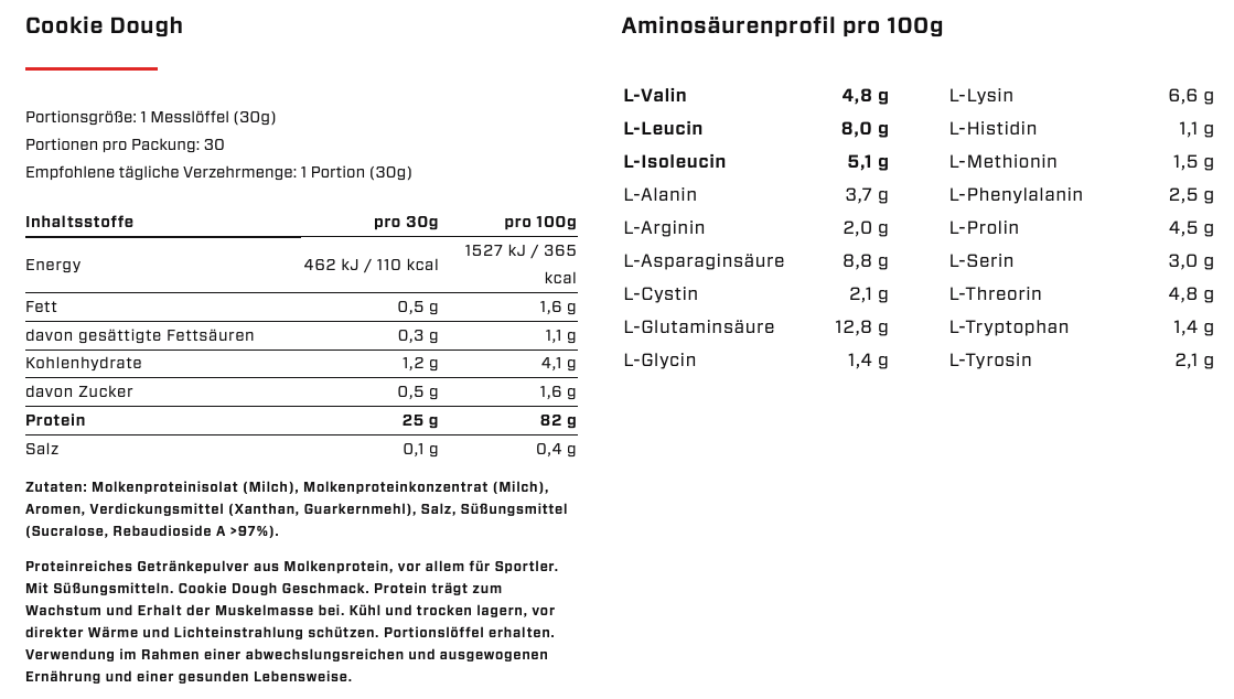 VAST - Pro Whey - 900g