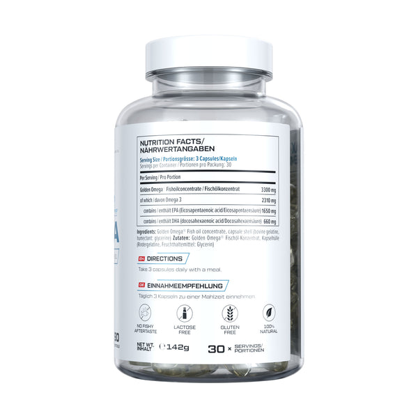 Vast - Clear Omega - Ultra pure Omega-3 Fischöl - 90 Kapseln