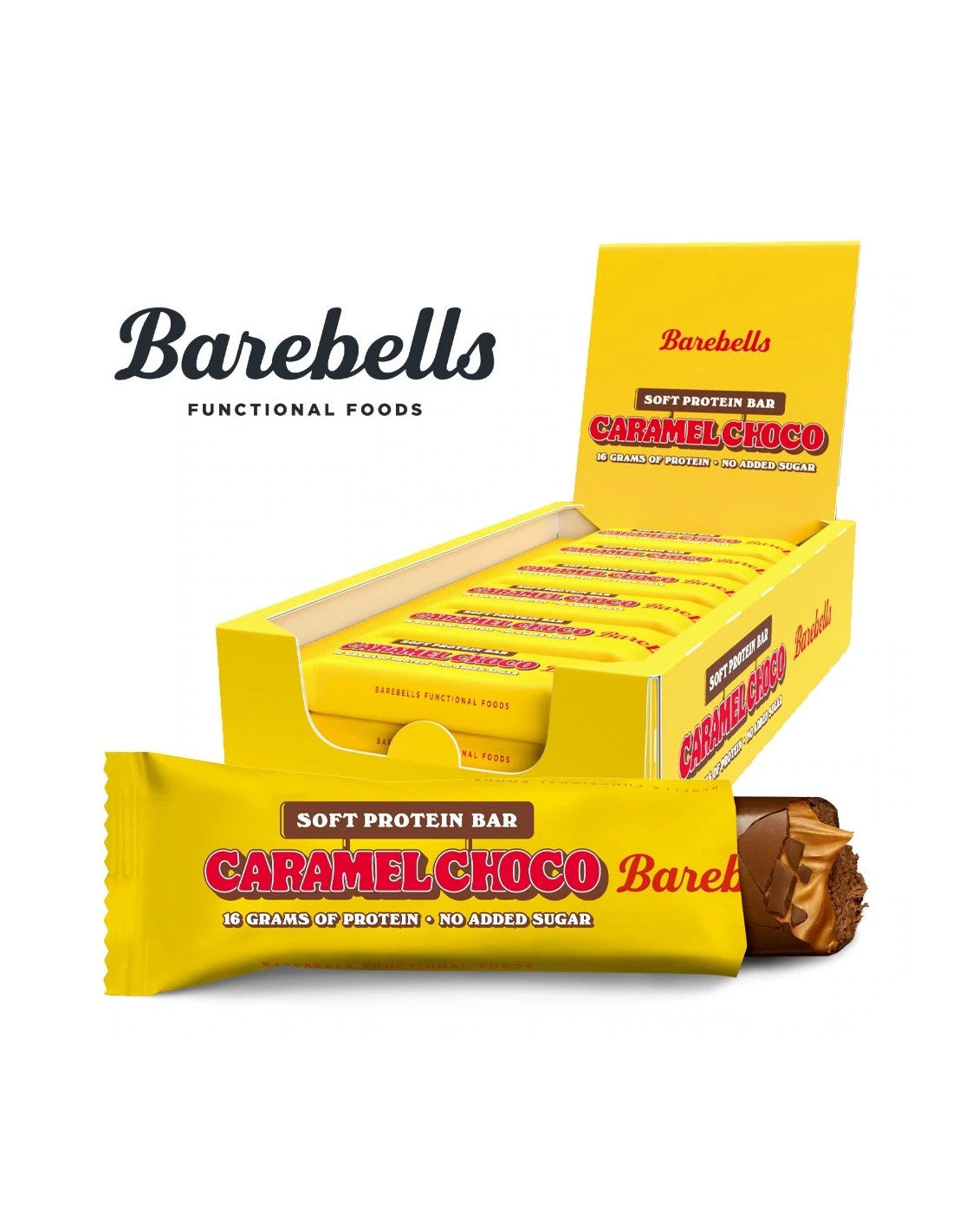 Barebells - Soft Protein Bar - Caramel Choco - 55g