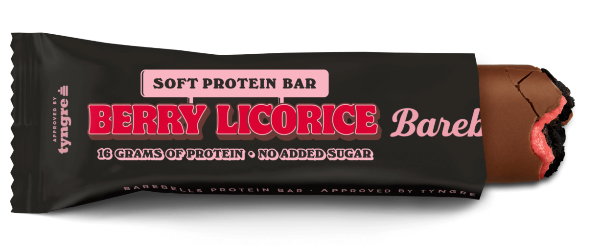 Barebells - Soft Protein Bar - Berry Licorice