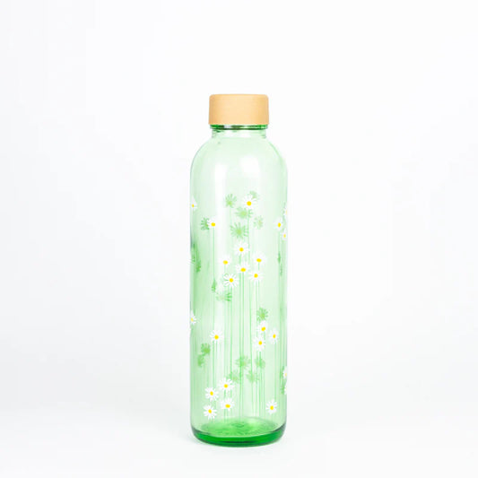 Carry Bottles - Wasserflasche Green Daisy - 700 ml