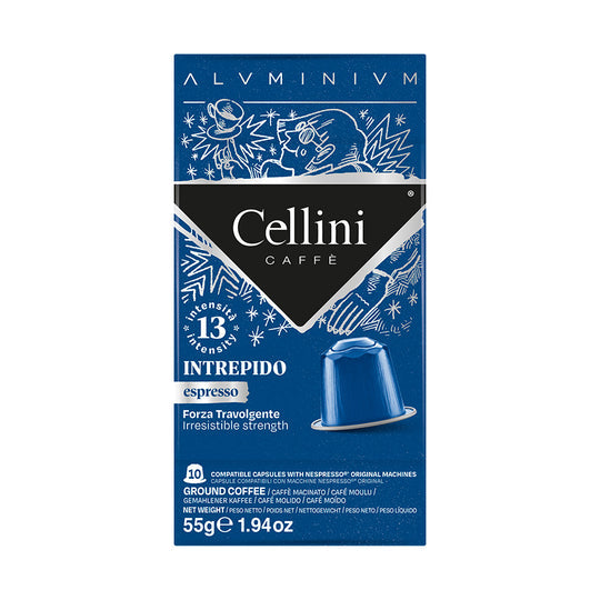 Cellini Caffee - Nespresso-Kapsel - Espresso Intrepido