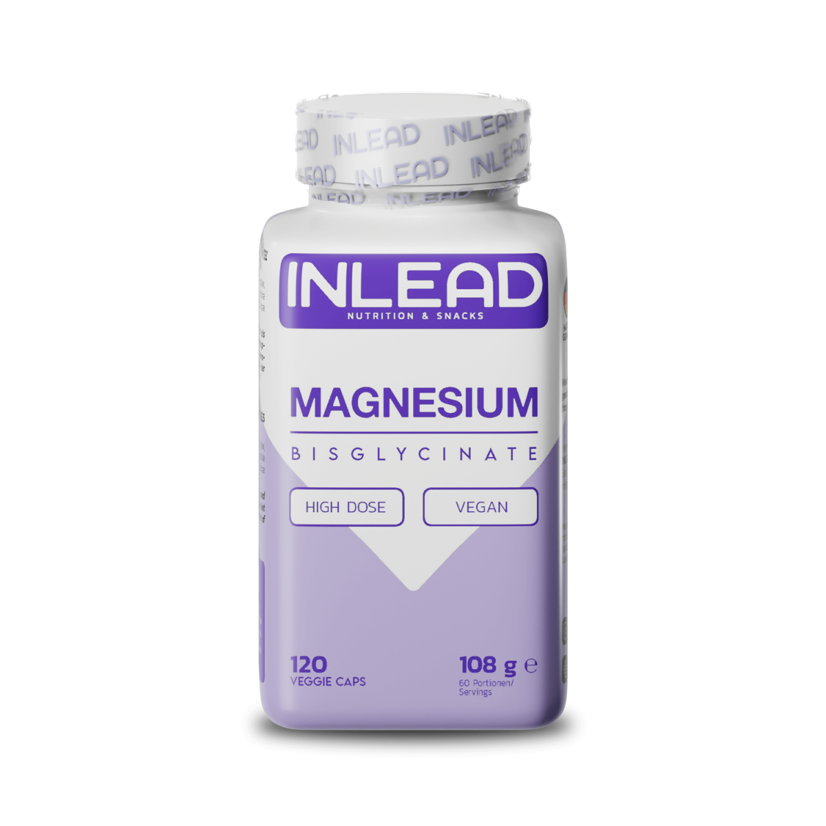 INLEAD - Magnesium Bisglycinate - 120 Kapseln
