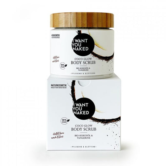 IWYN -Body Scrub - Coco Glow - Peeling - Bio Kokosöl und Tangerine