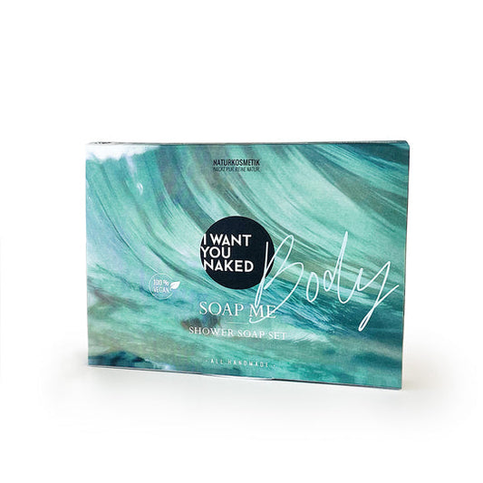 IWYN - Soap Me body- Duschseifenset - Holy Hemp - Soap for Heroes - But first Coffee - 3x33g