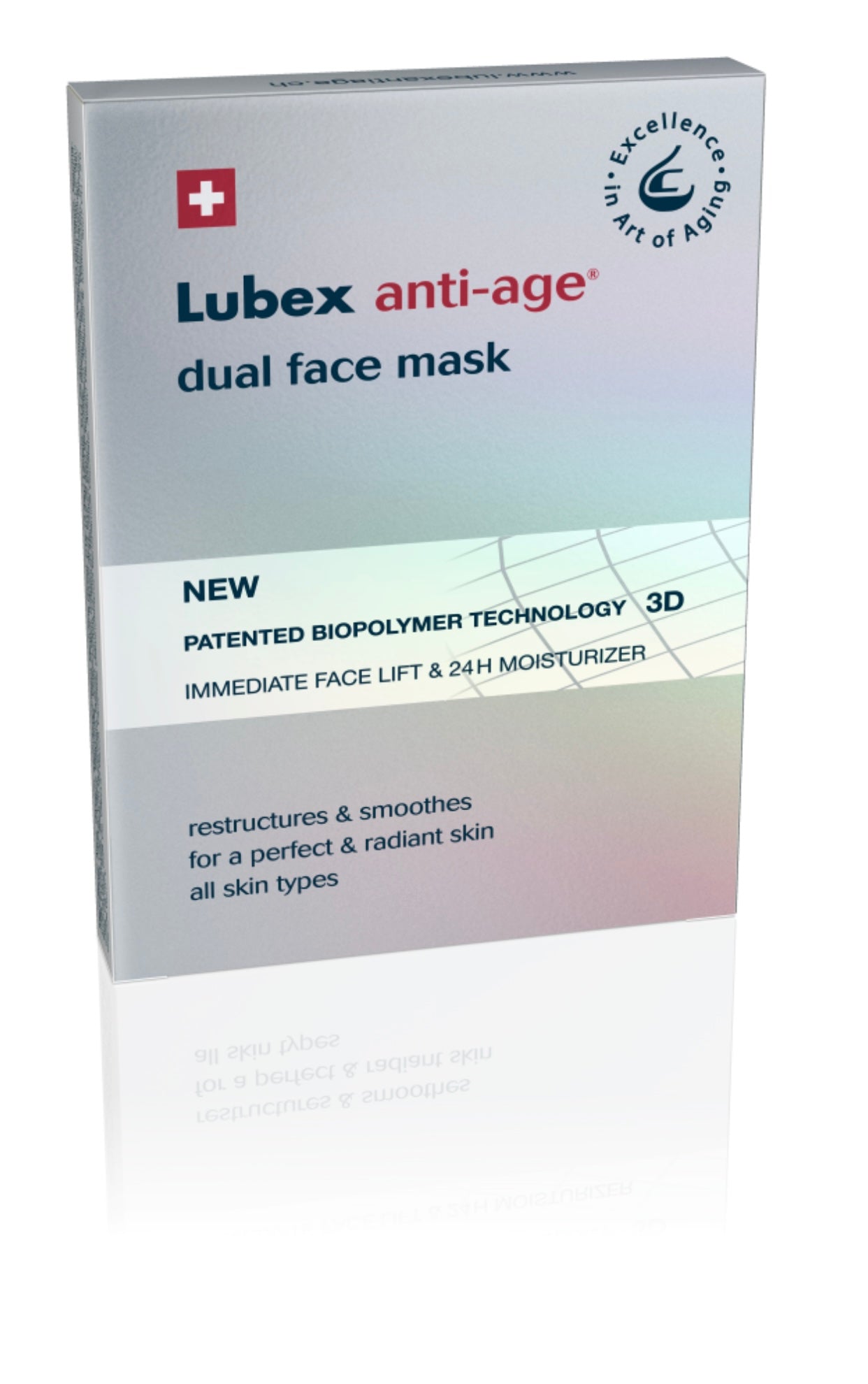 Lubex - anti-age - dual face mask - 4 Stk.