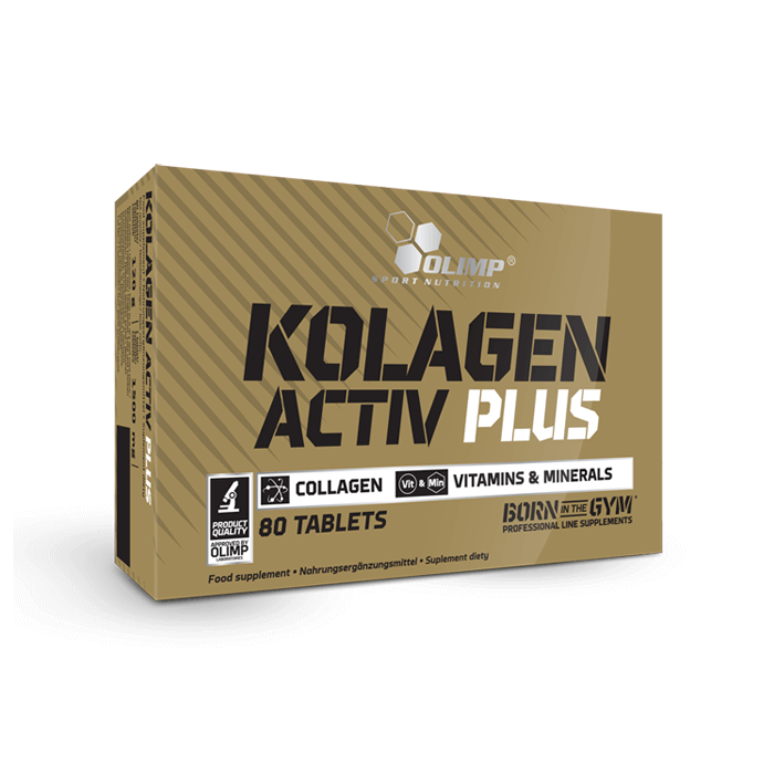 Olimp - Kolagen activ plus - Vitamine und Mineralstoffe - 80 Kapseln