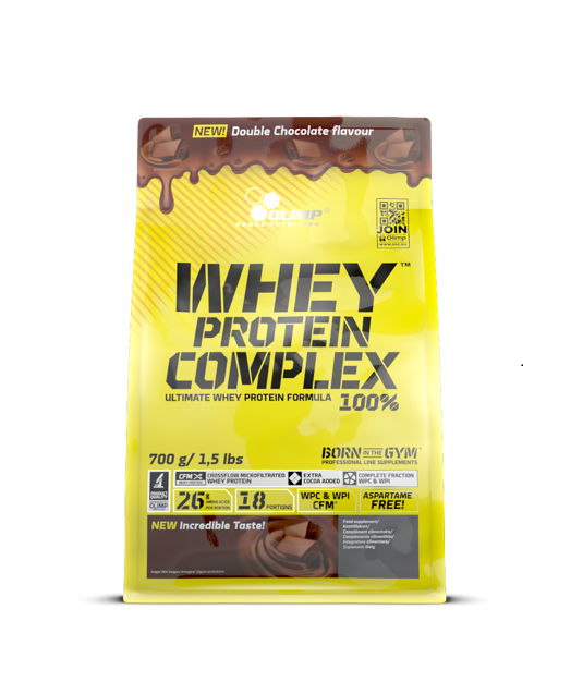 Olimp Whey Protein Complex double chocolate flavour