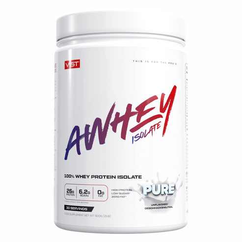 AWHEY - 100% Whey Protein Isolate - 900g