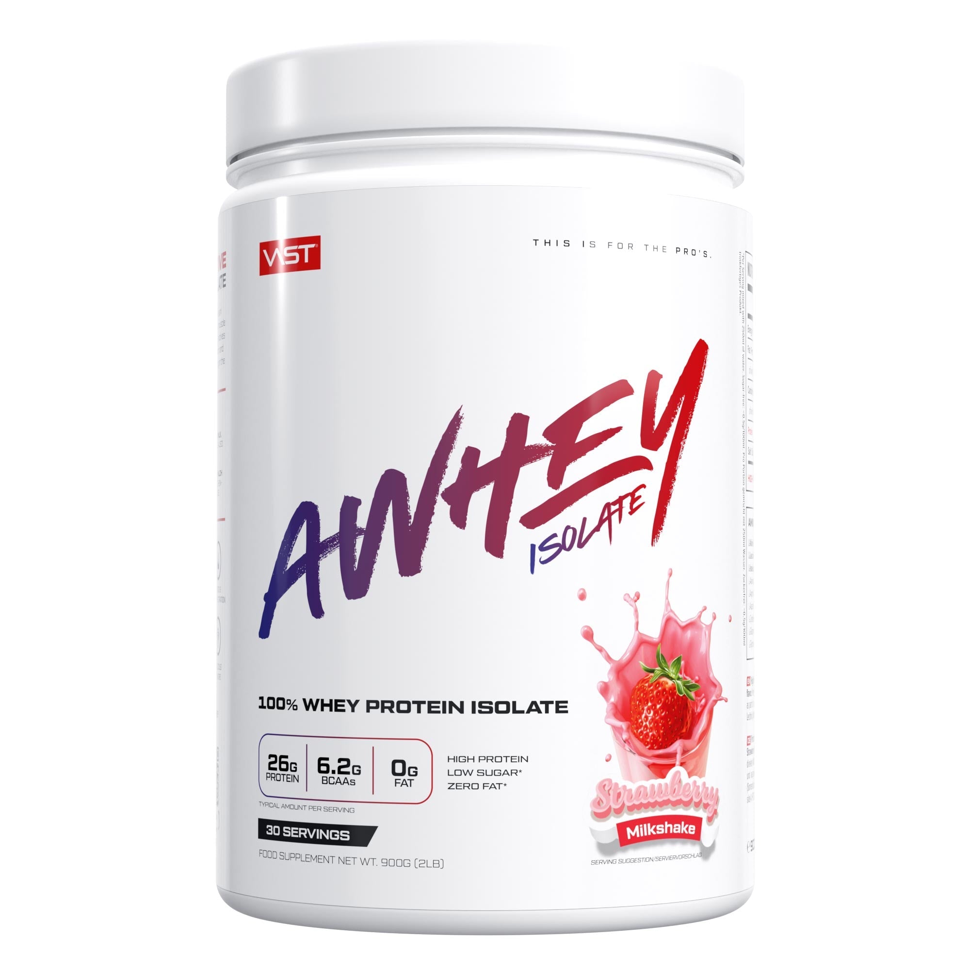 AWHEY - 100% Whey Protein Isolate - 900g