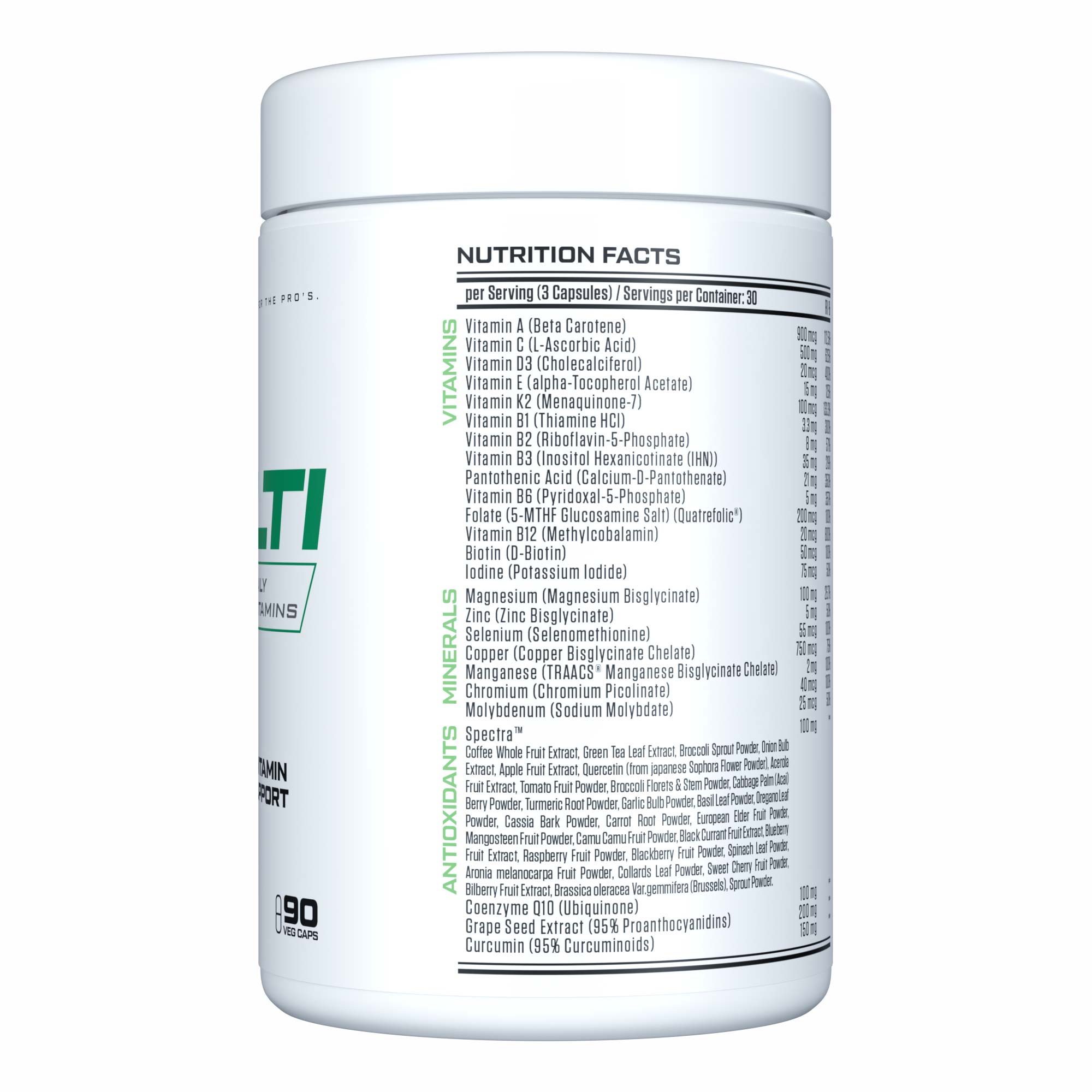 Vast - Multi One Daily Vitamins - 90 Kapseln