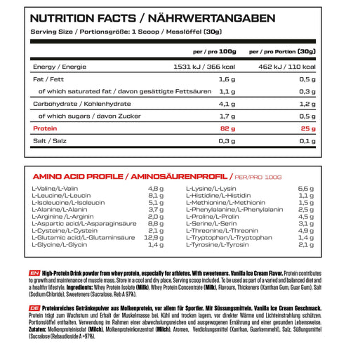 VAST - Pro Whey - 900g